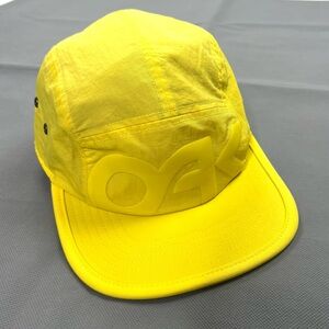Oakley Yellow Mark II 5 Panel Hat Adjustable Running Hiking
